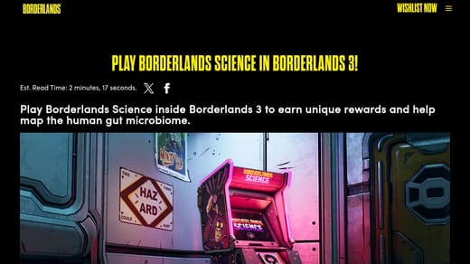 Borderlands Science